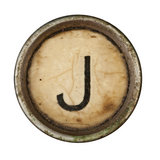 Type Writer Keys_J