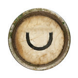 Type Writer Keys_U